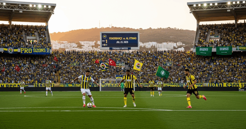 Trận chiến của sự kiên cường: Fenerbahçe vs. Al Ittihad vào ngày 23 tháng 7 năm 2025