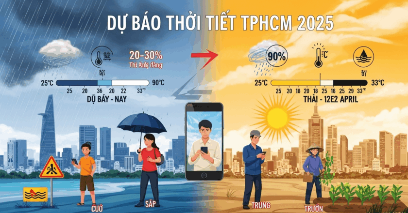 Dự đoán thời tiết TPHCM theo từng mùa: Mẹo và Thông tin cần biết