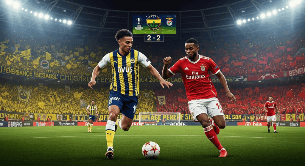 Khám Phá Những Trận Đấu Kịch Tính Fenerbahçe vs Benfica