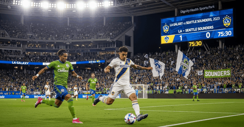 Khám Phá Lịch Sử Đối Đầu LA Galaxy Vs Seattle Sounders