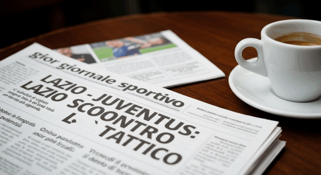 Tờ báo thể thao Ý phân tích chiến thuật trận Lazio đấu với Juventus.