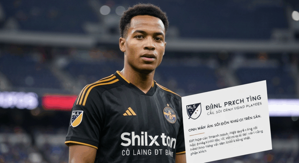 Quả bóng được thiết kế đặc biệt cho trận Whitecaps đấu với Dallas tại giải MLS.